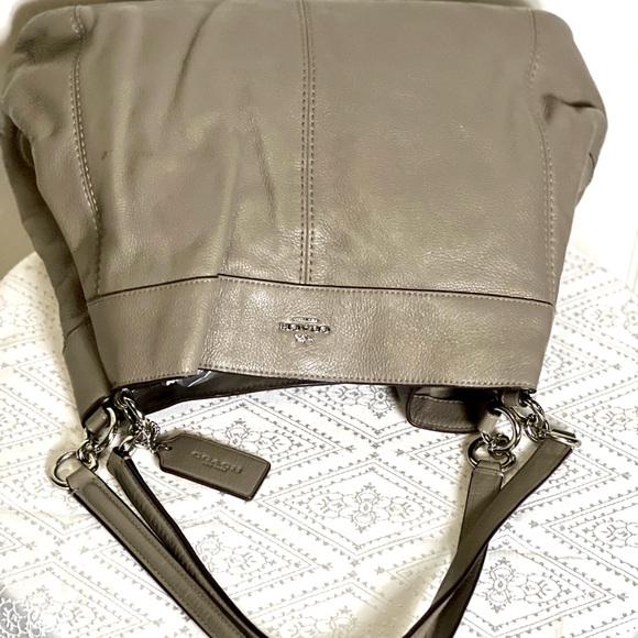 COACH💥VINTAGE~LIMITED EDITION💥Lexy Pebble Leather Shoulder Bag - Picture 6 of 11